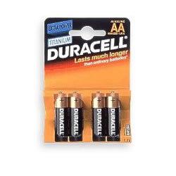 Duracell AA Alkaline Batteries
